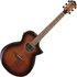 Ibanez AEWC400 Amber Sunburst High Gloss - Image 3