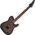 G4M 734 Pro Electric Guitar Black Burl Burst - Image 3