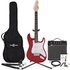 LA Electric Guitar Red 15W Guitar Amp & Ultimate Accessory Pack - Image 3
