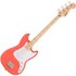 Squier Sonic Bronco Bass MN Tahitian Coral - Image 3