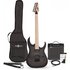 Harlem S Electric Guitar + 15W Amp Pack Trans Black - Image 3