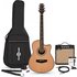 Roundback Electro Acoustic Guitar + 15W Amp Pack Natural - Image 3
