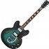 Hartwood Revival Legend TR Semi Acoustic Guitar Tealburst - Image 3