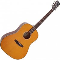 Hartwood Artiste Dreadnought Acoustic Guitar Antique Natural