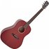 Hartwood Artiste Dreadnought Acoustic Guitar Red - Image 3