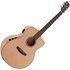 Hartwood Sonata Jumbo Electro Acoustic Guitar Natural - Image 3
