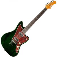 Jet Guitars JJ-350 Offset Roasted Maple RW Fingerboard Green