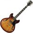 Yamaha SA2200 Semi Acoustic Electric Guitar Violin Sunburst - Image 3