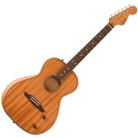 Fender Highway Series Parlor Electro Acoustic RW All-Mahogany - Image 1