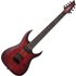 Schecter Sunset-7 Extreme 7 String Scarlet Burst - Image 3