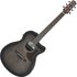 Ibanez AAM70CE Transparent Charcoal Burst - Image 3