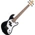 Kala U-Bass Solid Body Fretted Jet Black - Image 3