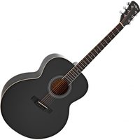 Jumbo Acoustic Guitar Black