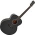 Jumbo Acoustic Guitar Black - Image 3