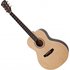 Parlour Left Handed Acoustic Guitar Natural - Image 3