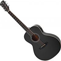 Parlour Left Handed Electro Acoustic Guitar Black