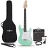 LA Electric Guitar Seafoam Green 10W Guitar Amp & Accessory Pack - Image 3