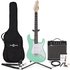 LA Electric Guitar Seafoam Green 15W Guitar Amp & Ultimate Accessory Pack - Image 3