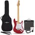 LA Select Electric Guitar Red 15W Guitar Amp & Accessory Pack - Image 3