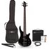 Harlem 4 Bass Guitar + 15W Amp Pack Black - Image 3