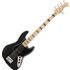 Squier Affinity Series Active Jazz Bass V Black Metallic - Image 3