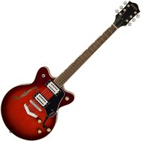Gretsch G2655 Streamliner Center Block Jr. Double-Cut with V-Stoptail Claret Burst