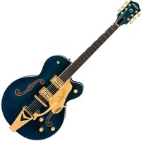 Gretsch Nashville Hollow Body with String-Thru Bigsby Ebony Fingerboard Midnight Sapphire - Image 1