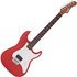 JET Guitars JS-400 Hard Tail Rosewood Red - Image 3