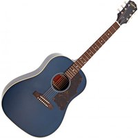 Epiphone J-45 All Solid Electro Acoustic Guitar Aged Viper Blue - Image 1