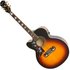 Epiphone J-200 EC Studio Left Handed (EJ-200SCE) Vintage Sunburst - Image 3