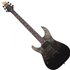 Schecter C-1 Standard Burl Left Handed Black Fade Burst - Image 3