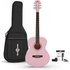Student Acoustic Guitar & Accessory Pack Pink - Image 3