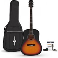 Dreadnought Acoustic Guitar & Accessory Pack Sunburst