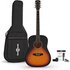Dreadnought Acoustic Guitar & Accessory Pack Sunburst - Image 3