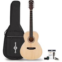 Parlour Acoustic Guitar & Accessory Pack Natural