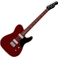 Fender American Professional II Mahogany Collection Cabronita Telecaster RW Crimson Transparent - Image 1