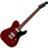 Fender American Professional II Mahogany Collection Cabronita Telecaster RW Crimson Transparent - Image 3
