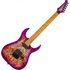 Spira Guitars S-450 TPP Poplar Burl Gloss Trans Purple - Image 3