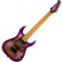 Spira Guitars S-457 TPP Poplar Burl Gloss Trans Purple - Image 3