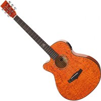 Tanglewood TA4CE Azure Super Folk Left Handed Electro Acoustic Shoreline Amber - Image 1