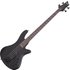 Schecter Stiletto Stealth-4 Bass Guitar Satin Black - Image 3