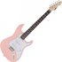 LA Electric Guitar Pink - Image 3