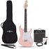 LA Electric Guitar Pink 10W Guitar Amp & Accessory Pack - Image 3