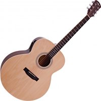 Jumbo Electro Acoustic Guitar Natural