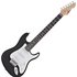 3/4 LA Electric Guitar Black - Image 3
