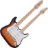 LA Double Neck Guitar Sunburst - Image 3