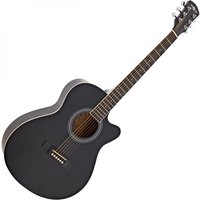 Single Cutaway Acoustic Guitar Black
