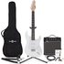 LA Electric Guitar White 15W Guitar Amp & Ultimate Accessory Pack - Image 3