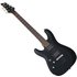 Schecter C-6 Deluxe Left Handed Electric Guitar Satin Black - Image 3
