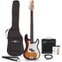 LA Bass Guitar Sunburst 15W Bass Amp Pack - Image 3